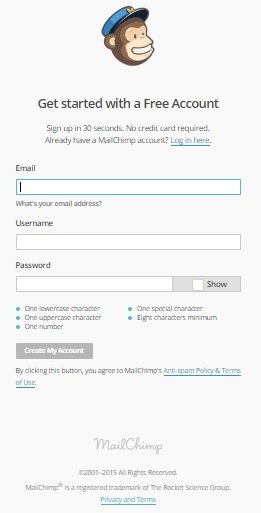 Guía de Mailchimp