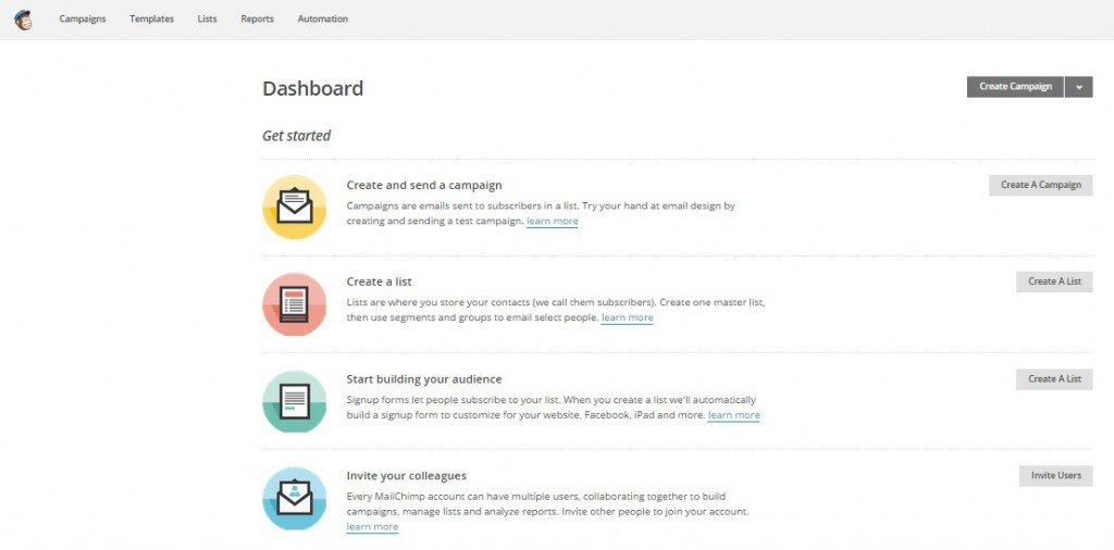 Manual de Mailchimp